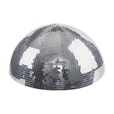 Showtec Demi boule à facettes 40 cm 400 mm Boule à facettes Boule à paillettes tournante DJ Disco Décor
